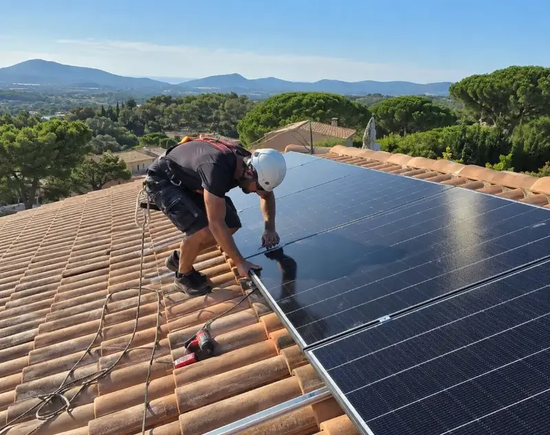 Installateur panneaux solaires Grigny — pose photovoltaïque sur toiture